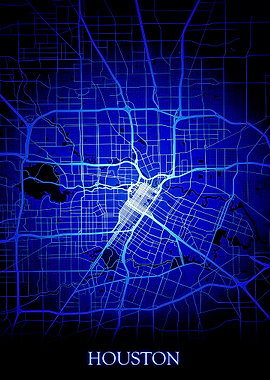 Houston Texas Map