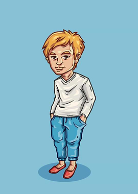 Lazy Boy Illustration