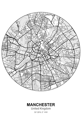 manchester circle map