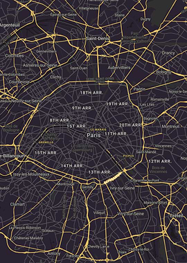 Paris Map