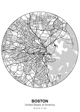 boston circle map