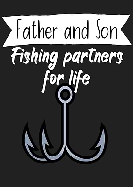 Fishing father and son