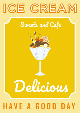 Ice Cream Sweets and Cafe