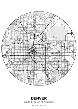 denver circle map