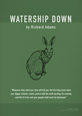 Watership Down Book Art