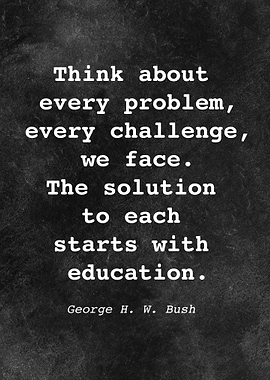 George H W Bush Quote D009