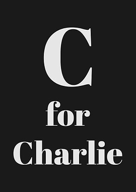 C for Charlie