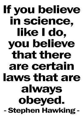 If You Believe in Science