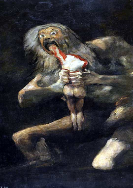 Saturn Devouring His Son