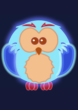 The Glowing Owl