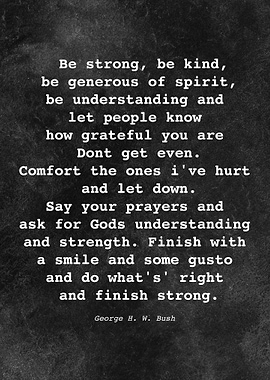 George H W Bush Quote D030