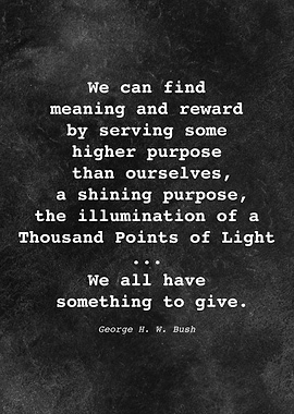 George H W Bush Quote D010