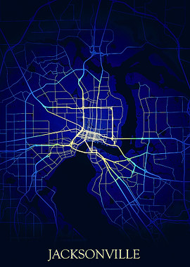 Jacksonville Florida Map