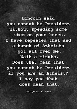 George H W Bush Quote D023