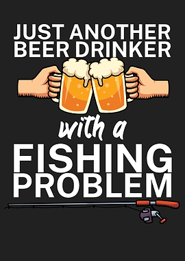 Fishing drink beer