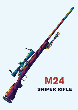 M24 WEAPON POPART