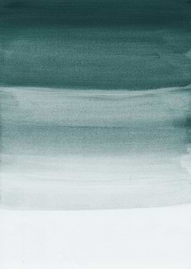 Dark Teal Watercolor 1