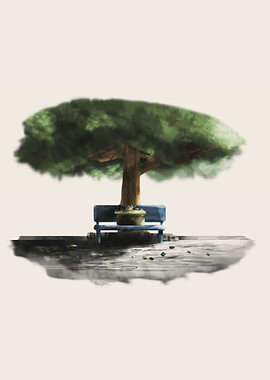 tree painting digital ART