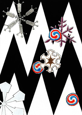 Snow flakes illustration