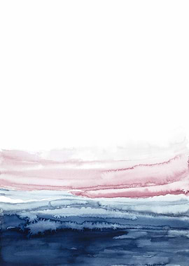 Watercolor landscape