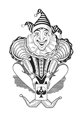 The Joker Playing Card