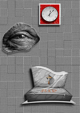 Vanitas with Cropped Eye