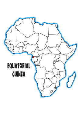 Equatorial Guinea Map