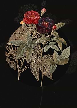 Red Van Eeden Rose Flower