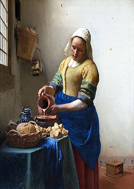 Vermeer The Milkmaid