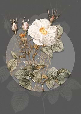 White Rose of York Flower