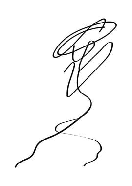 Minimalistic fashion art