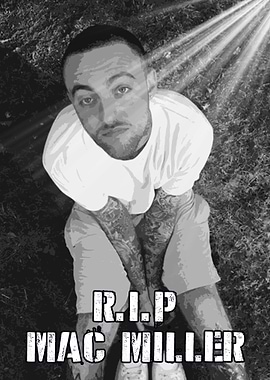 mac miller poster art 4