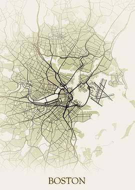 Boston Massachusetts Map