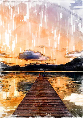 Stunning Jetty Sunset