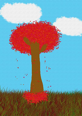 Fall Leaves Painting