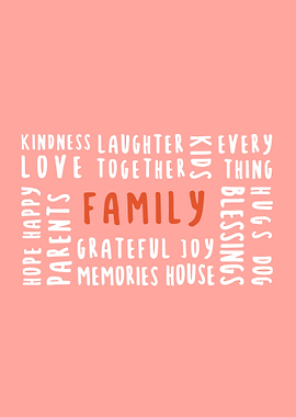 Family Kindness Laughter