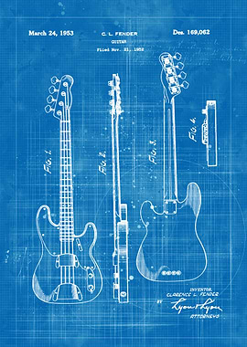 BASE GUITAR BLUEPRINT