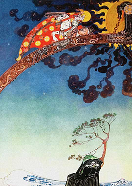 Hero and Princess On Horse