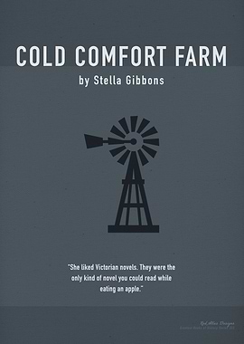 Cold Comfort Farm Book Art