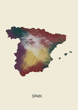 Spain map
