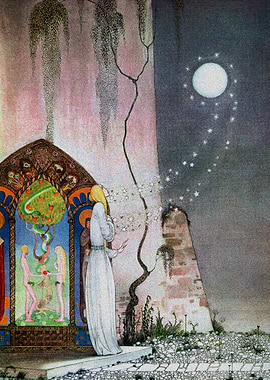 Princess and the Moon Art