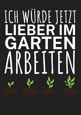 Garten arbeiten