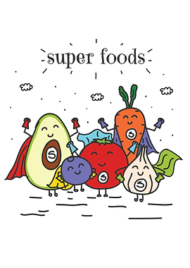 Super Foods Fresh Geschenk