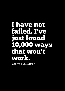 Alva Edison Quote
