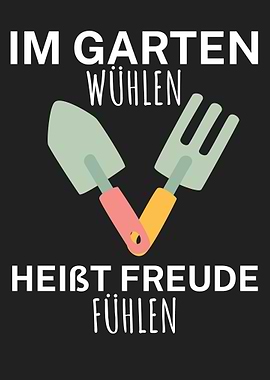 Garten wuehlen freude