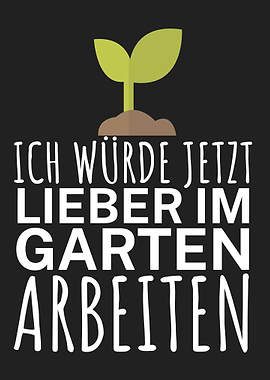 Garten arbeiten