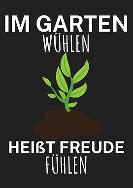 Garten wuehlen freude