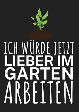Garten arbeiten