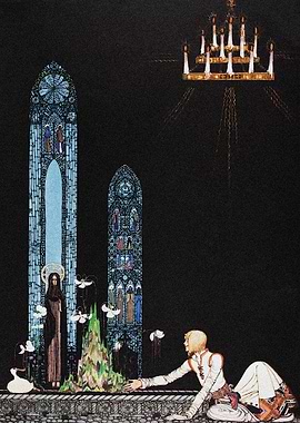 Prince and Duck in Church