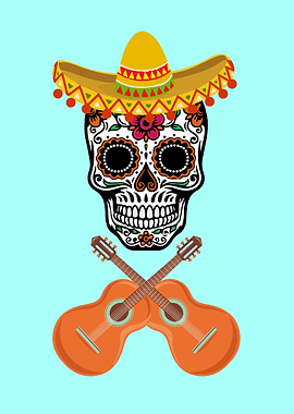 Skeleton Cino de Mayo